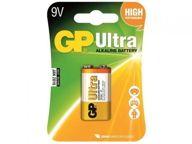 GP 9V Batteri
