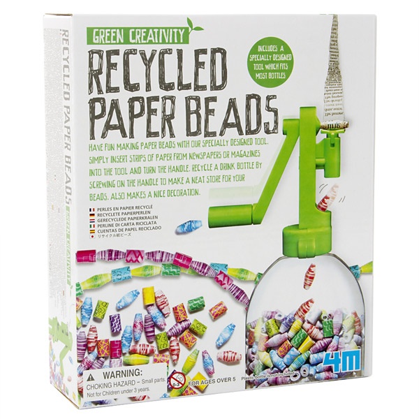 Recycled Paper Beads