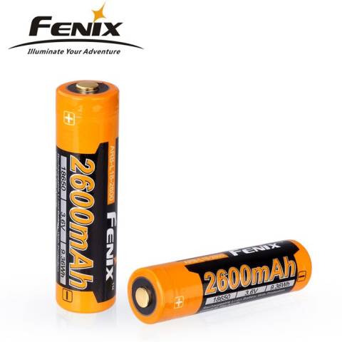 FENIX 18650 BATTERI 2600 mAh