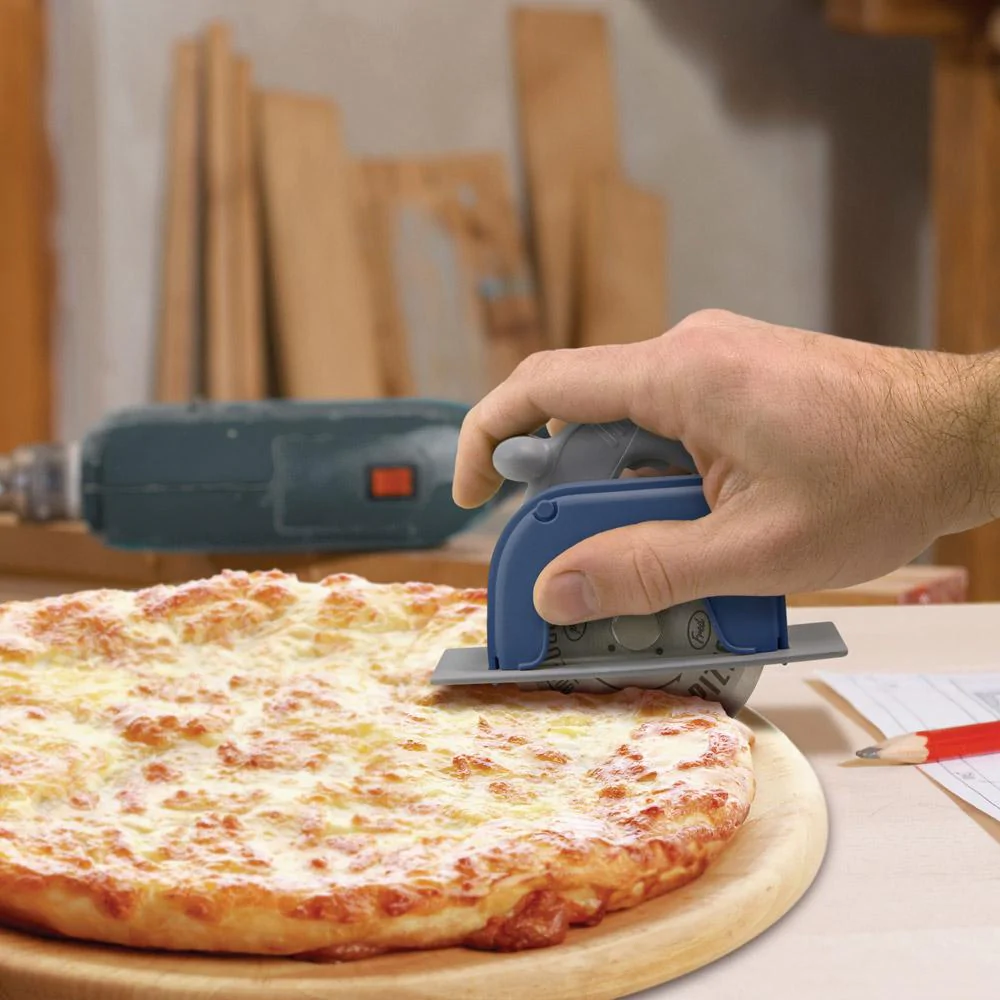 Pizzakutter - bakside