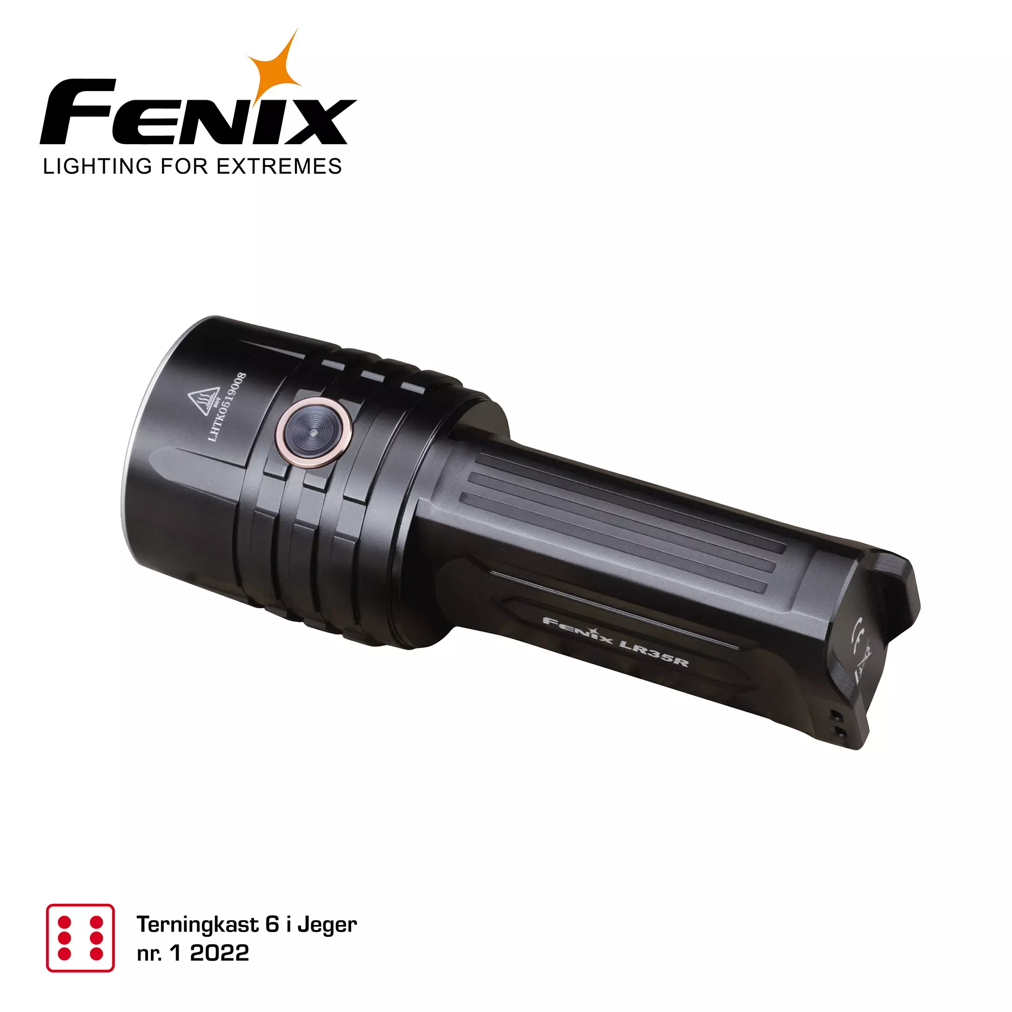 FENIX LR35R HÅNDLYKT 10.000 LUMEN