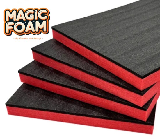 MagicFoam - Medium - Rød